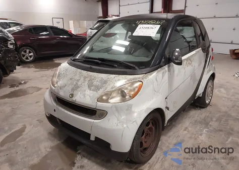 2010 Smart Fortwo Passion/Pure from USA, damaged, VIN WMEEJ3BA4AK370966